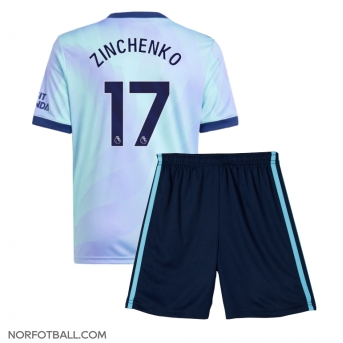 Billige Fotballdrakt Arsenal Oleksandr Zinchenko #17 Replika Tredjedraktsett Barn 2024-25 Kortermet (med bukser)